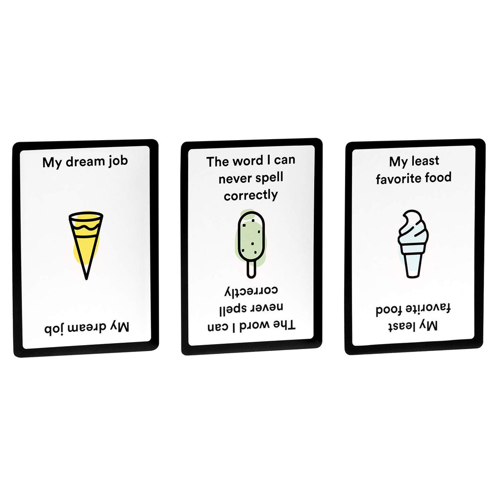 Brain Freeze Party Game - The Hilarious Speak-Before-You-Think Family Card Game for White Elephant Parties, Stocking Stuffers and Board Games Night with Your Friends