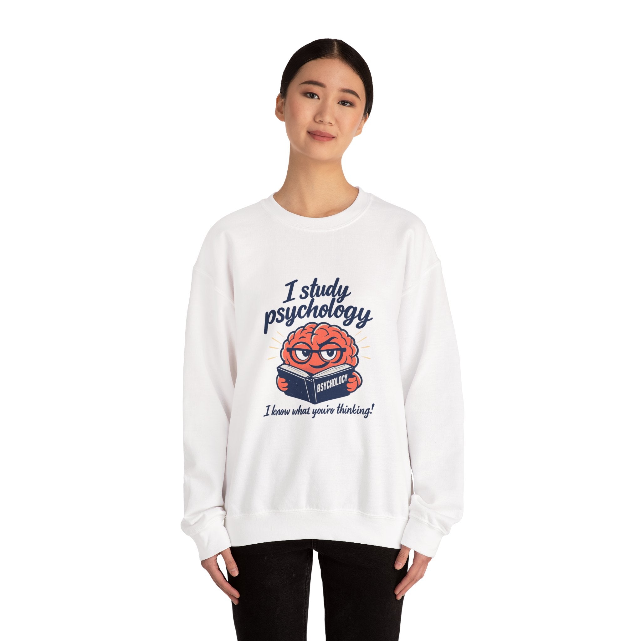 I Study Psychology Sweatshirt | office humor, work from home