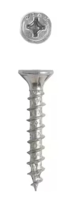 SPAX No. 8 x 1 in. L Phillips/Square Flat Head Yellow Zinc Steel Multi-Purpose Screw 75 Each