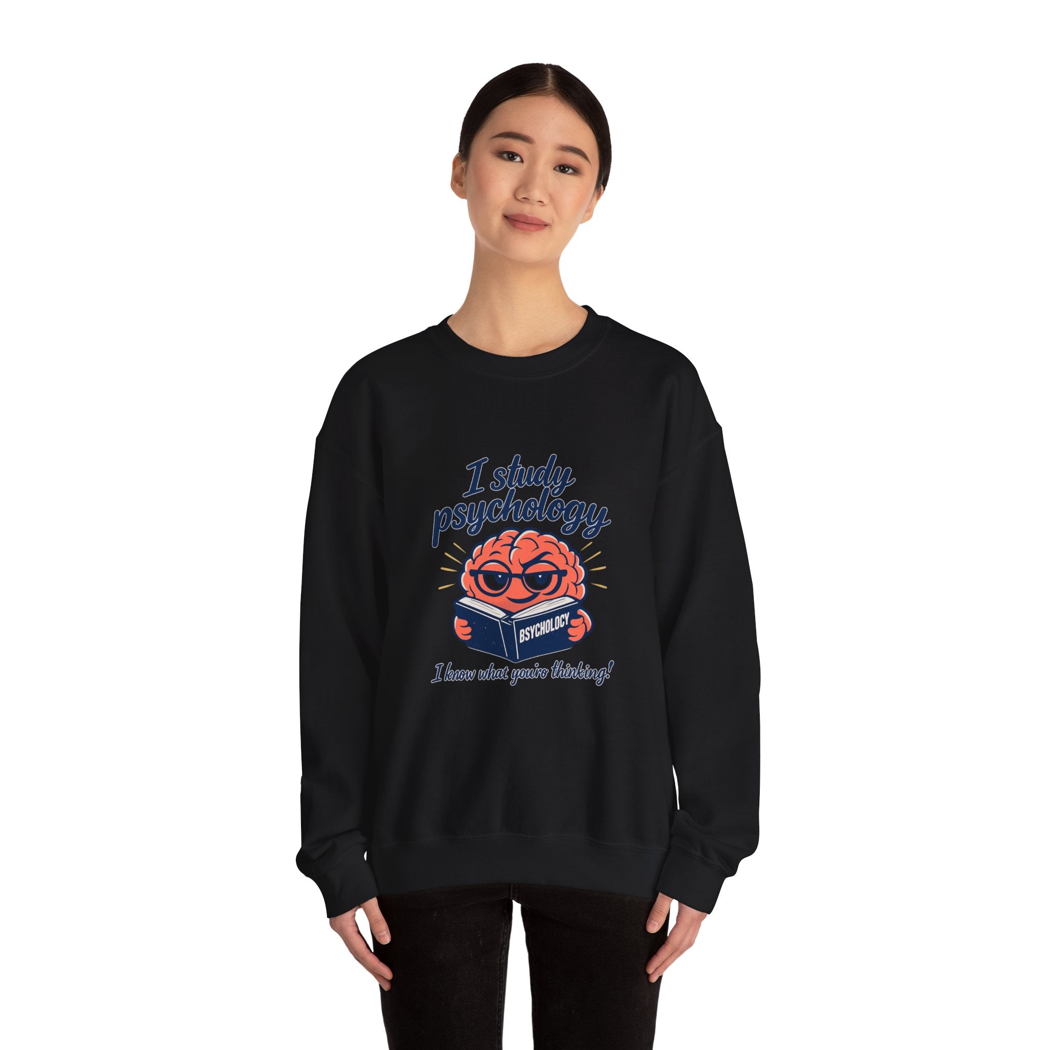 I Study Psychology Sweatshirt | office humor, work from home