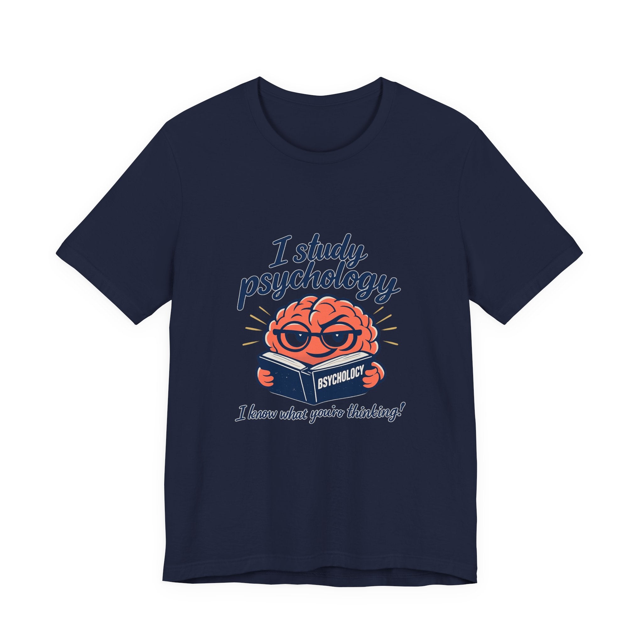 Psychology Brain Cartoon Tee | office humor