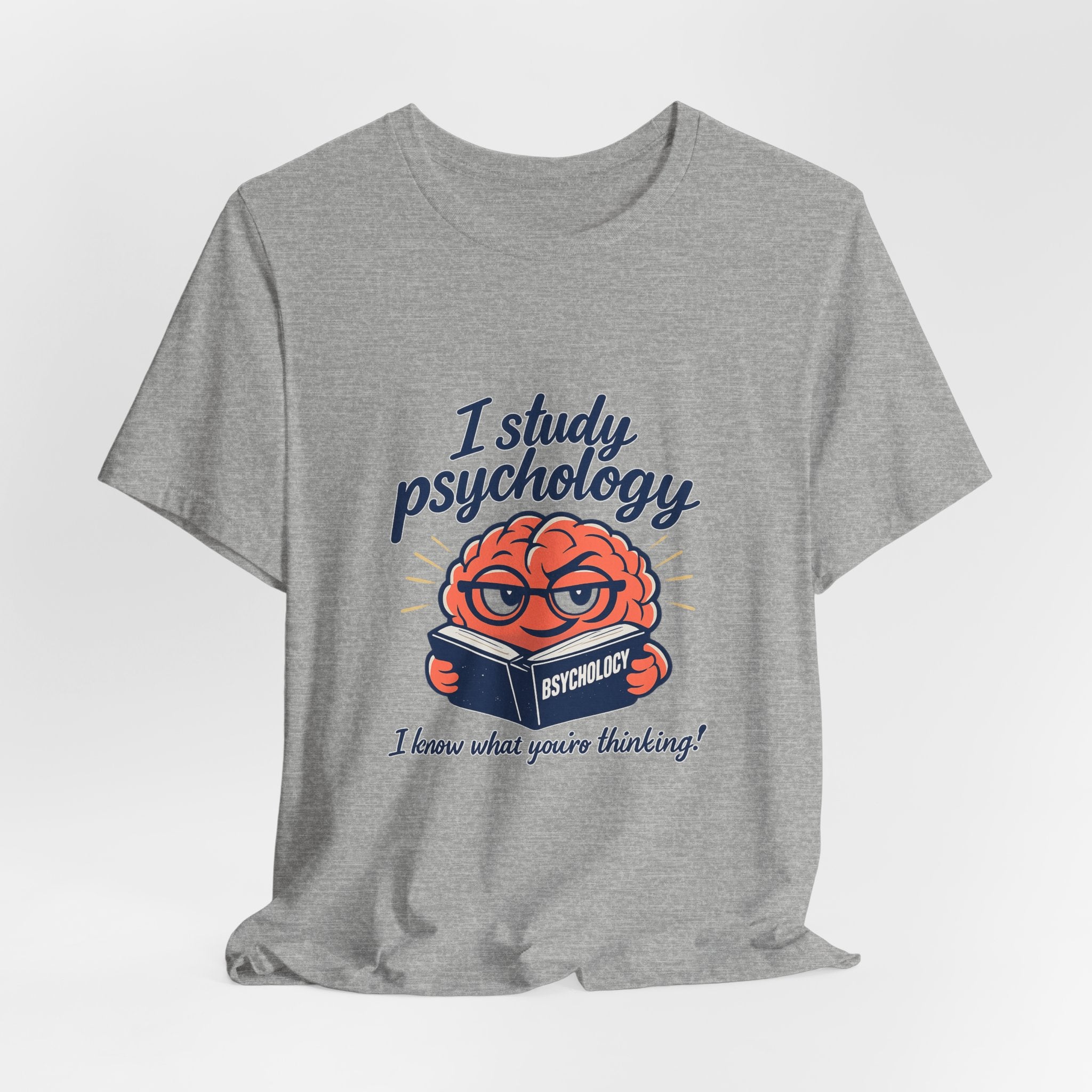 Psychology Brain Cartoon Tee | office humor