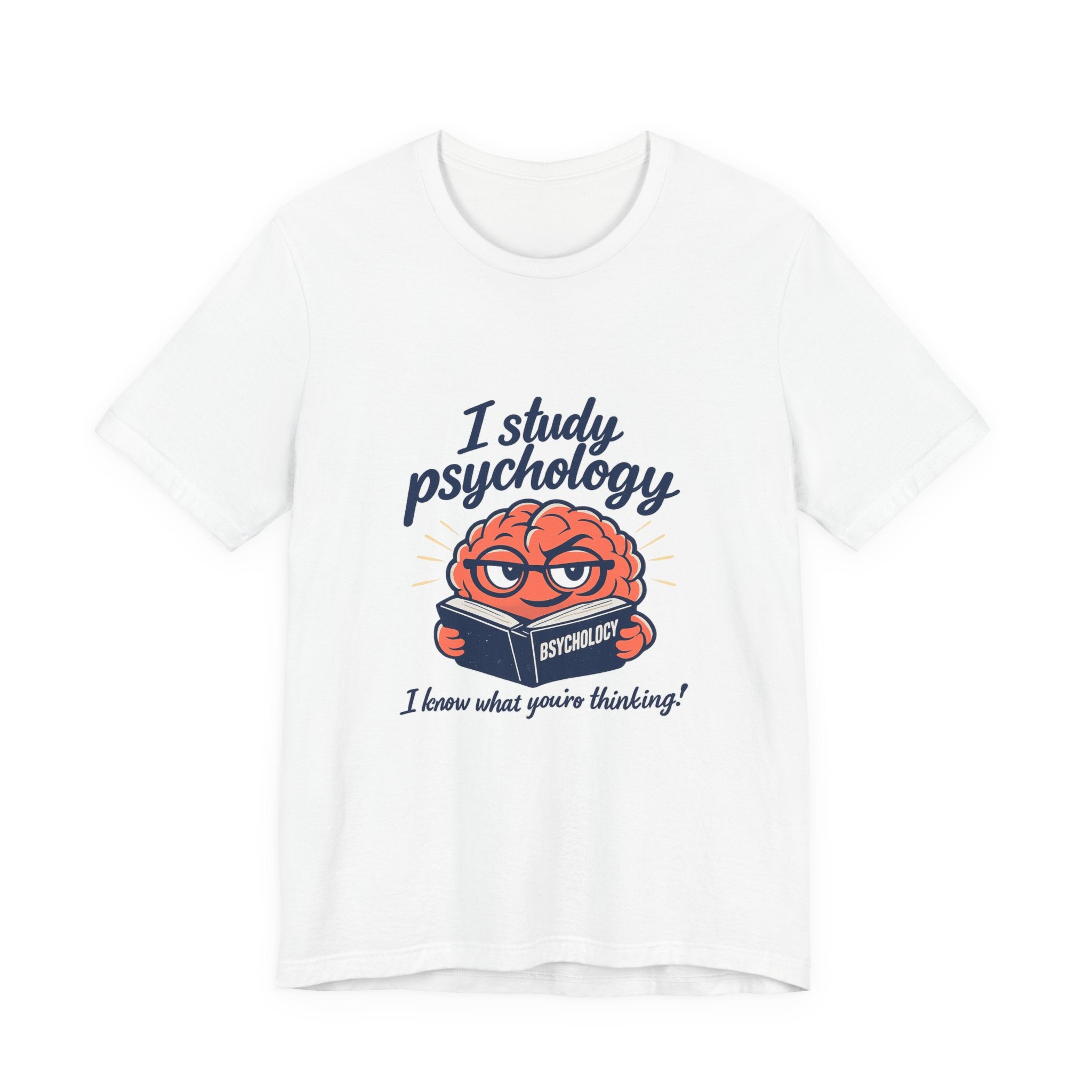 Psychology Brain Cartoon Tee | office humor