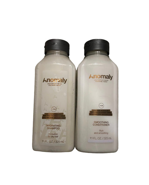 Anomaly Shampoo & Conditioner Set Eco Friendly Sustainable Packaging - 11 fl oz Each (Hydrating Shampoo & Smoothing Conditioner)