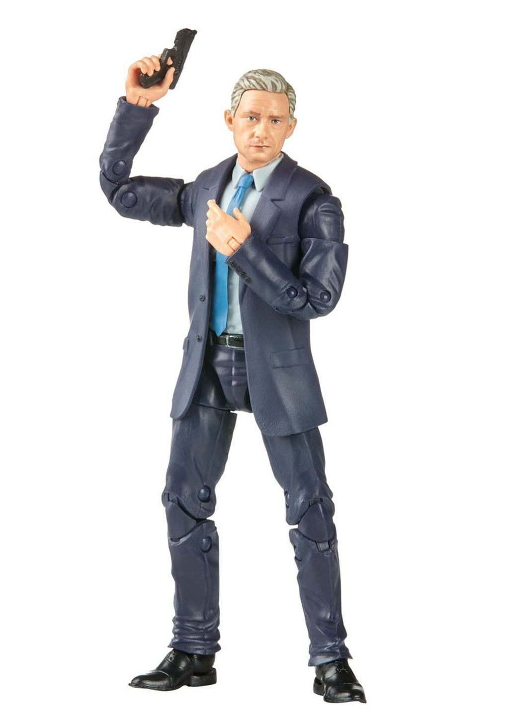 Marvel Legends Series Black Panther Legacy Collection Everett Ross 6-inch MCU Action Figure Toy, 1 Accessory, 3 Build-A-Figure Parts