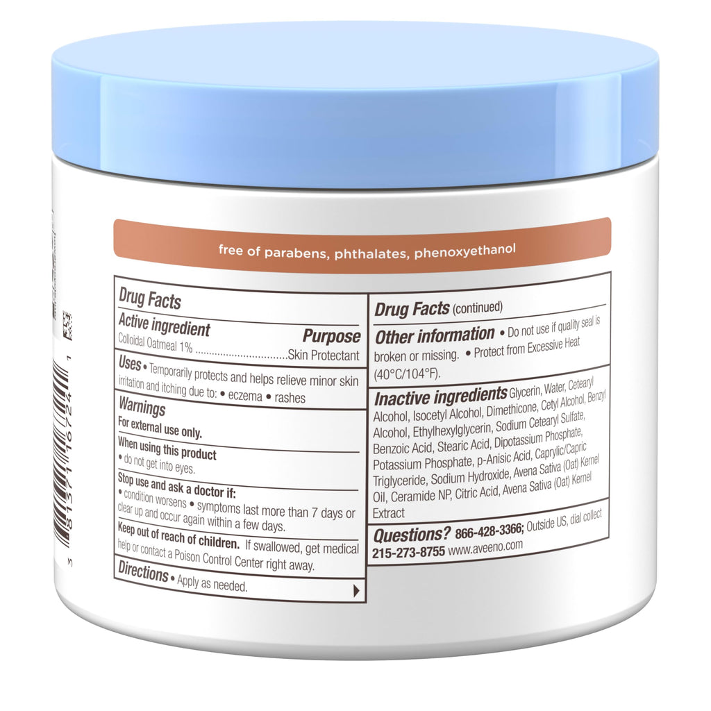 Aveeno Baby Eczema Therapy Nighttime Balm,5.5 oz