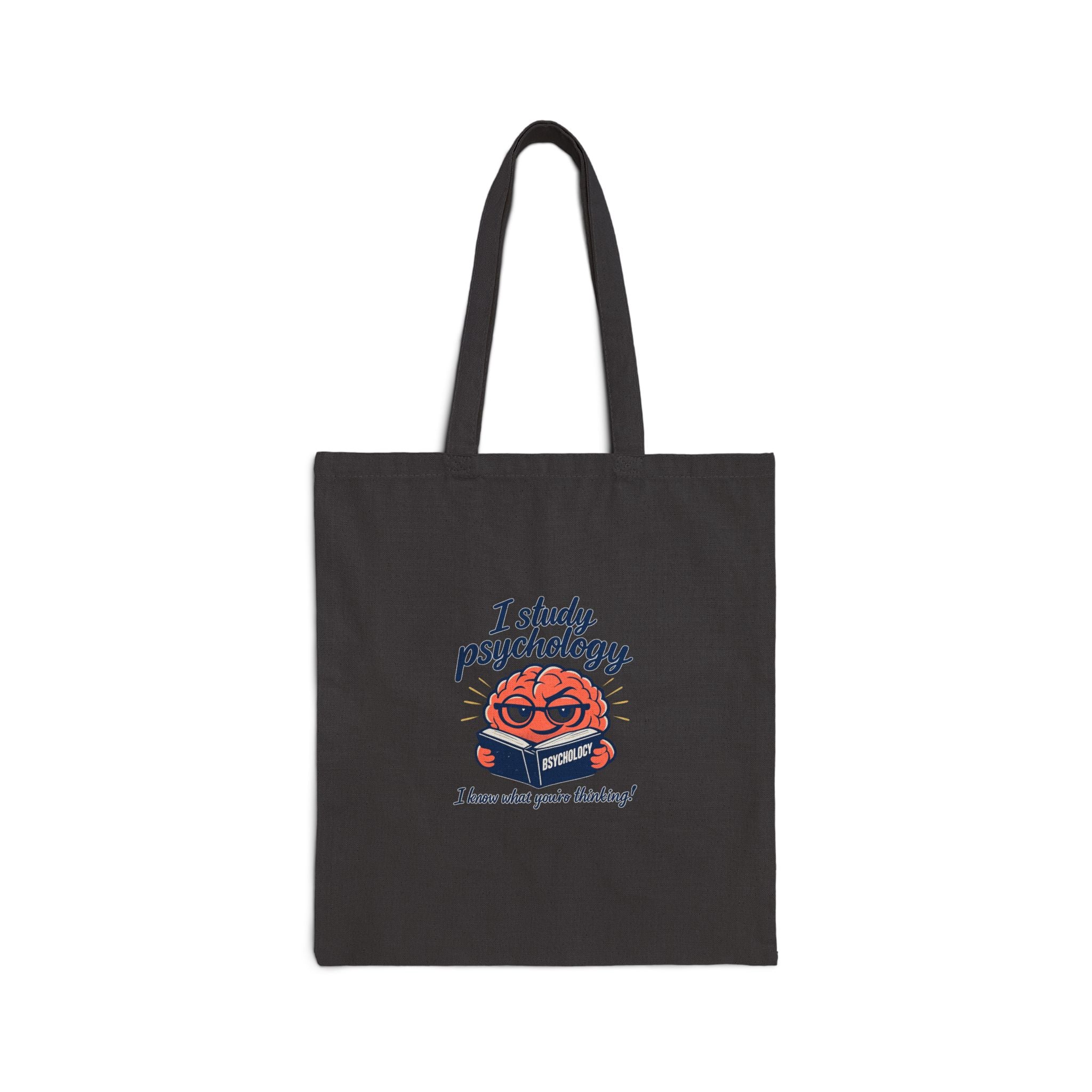 I Study Psychology Tote | Office Humor, Coffee Fuel, Meeting Memes