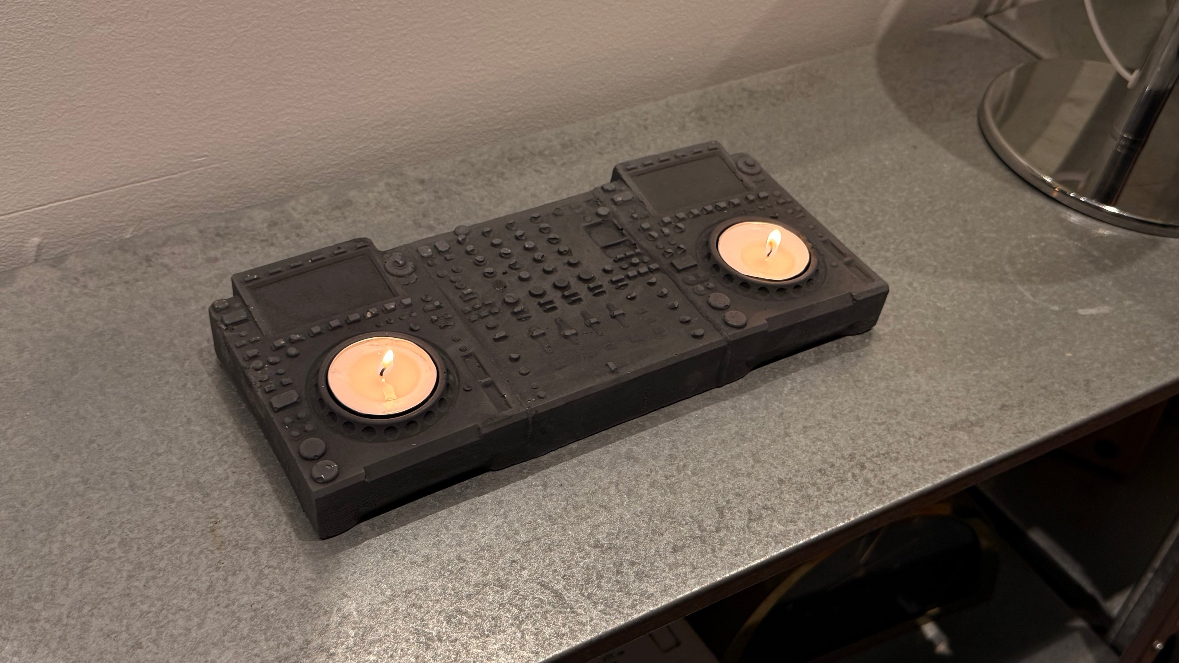 Cdj Candle Holder