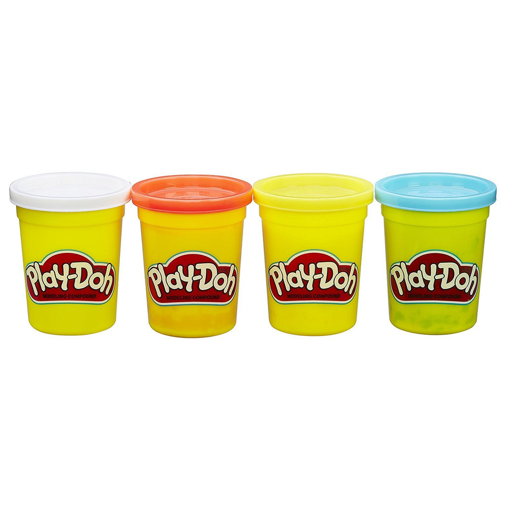 Play-Doh 4-Pack of Colors 12oz Gift Set Bundle (8 Cans & 32oz Total) - 2 Pack