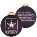 Christmas Tree Ornaments Made in The USA - 80mm / 3.25" Decorated Collectible Glass Balls from Christmas by Krebs - Handmade Hanging Holiday Decoration for Trees