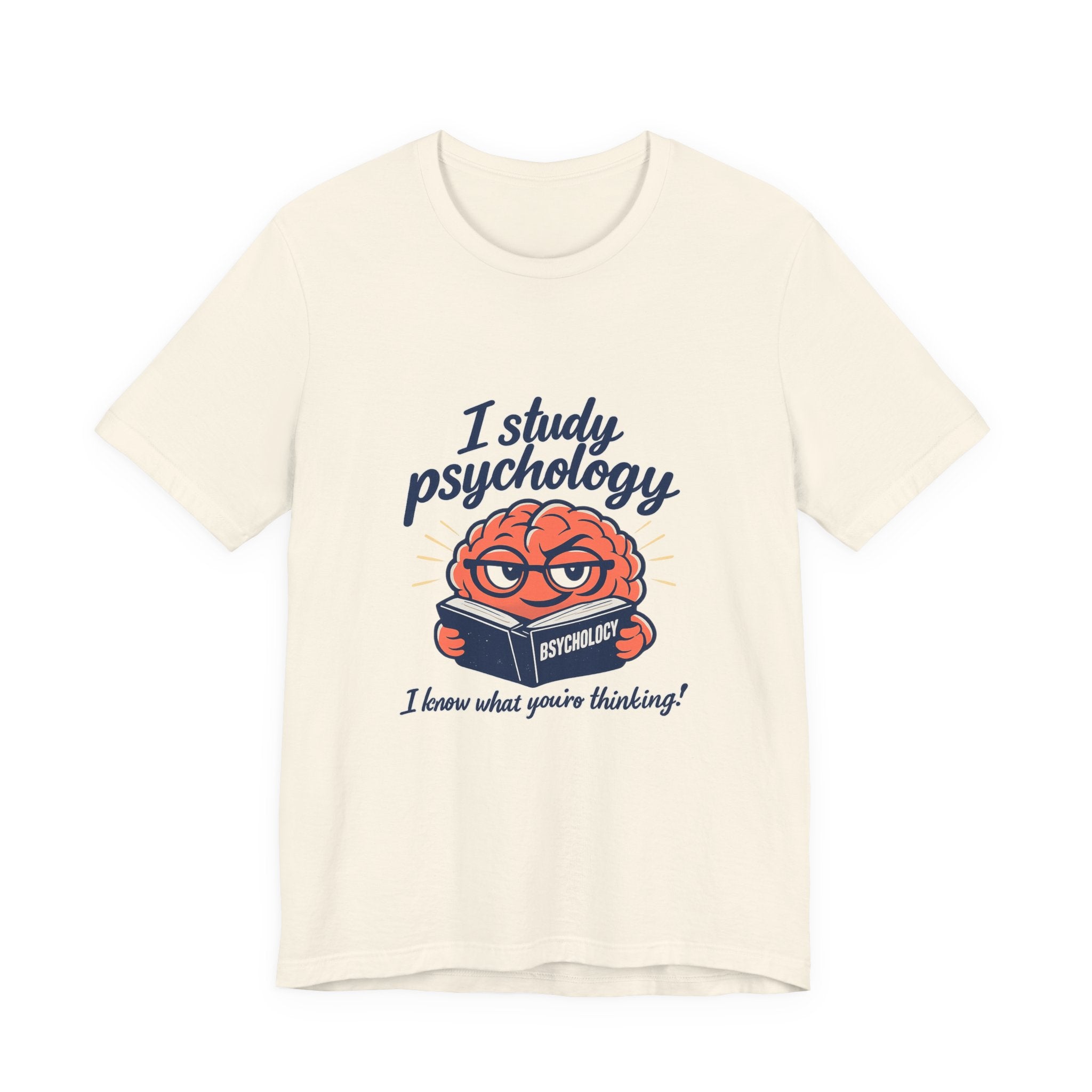 Psychology Brain Cartoon Tee | office humor