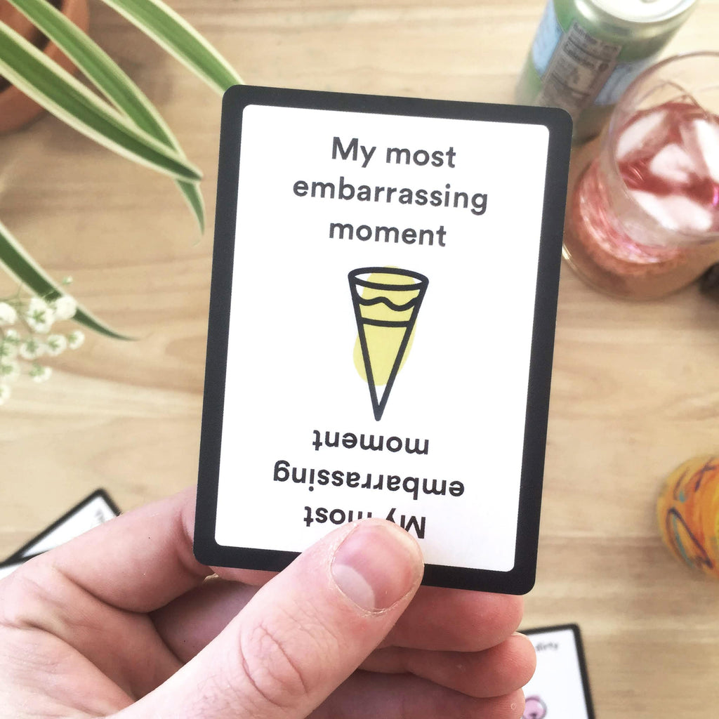 Brain Freeze Party Game - The Hilarious Speak-Before-You-Think Family Card Game for White Elephant Parties, Stocking Stuffers and Board Games Night with Your Friends