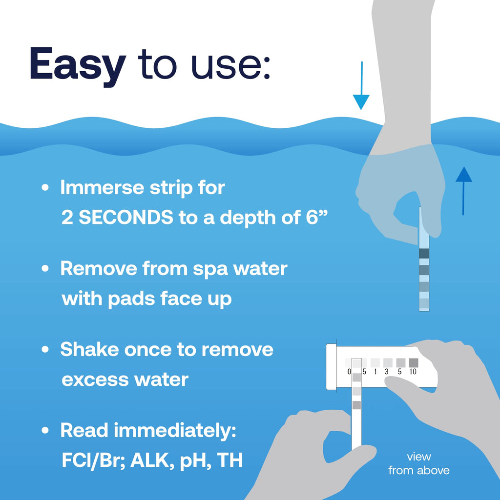HTH Spa 86138 Test Strips