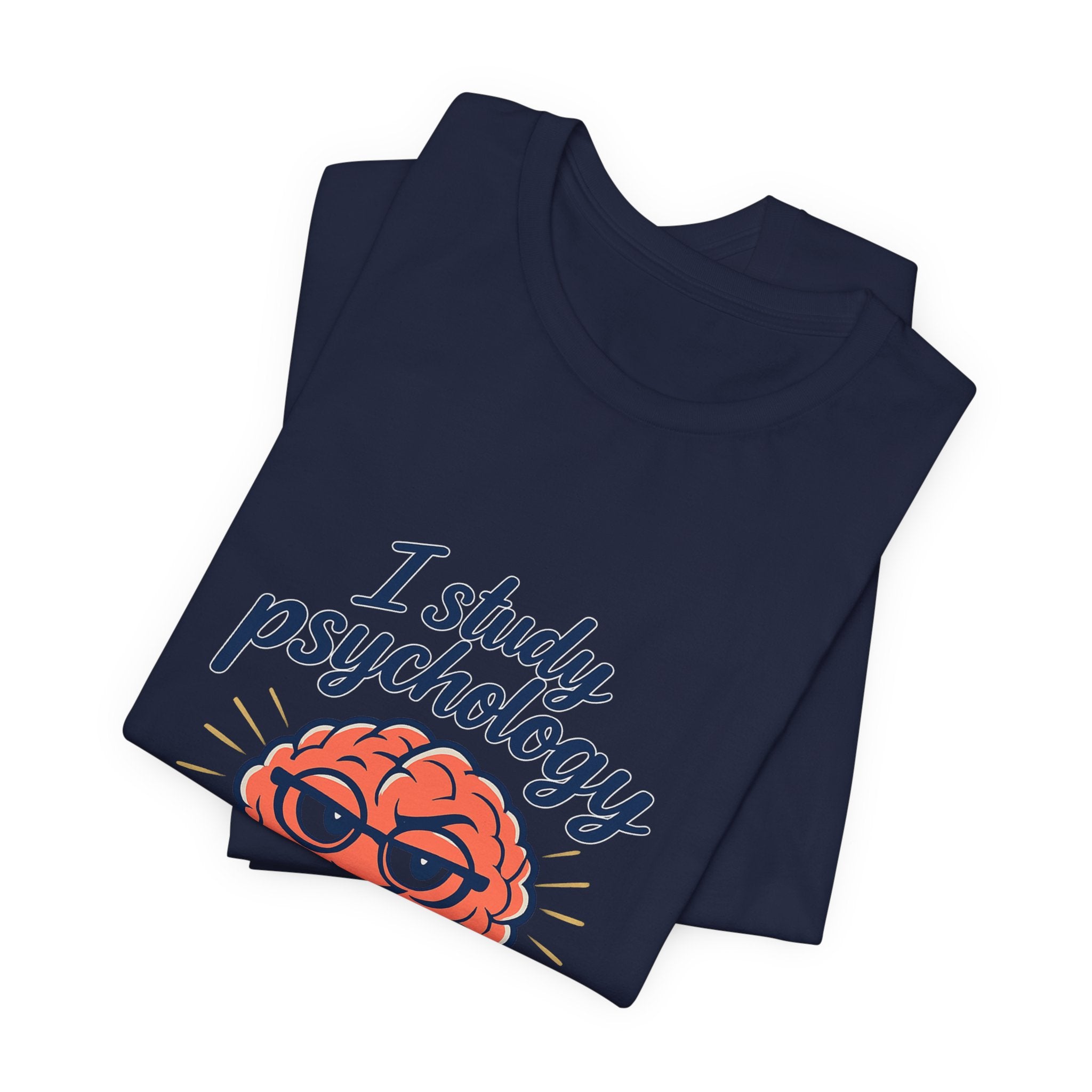 Psychology Brain Cartoon Tee | office humor