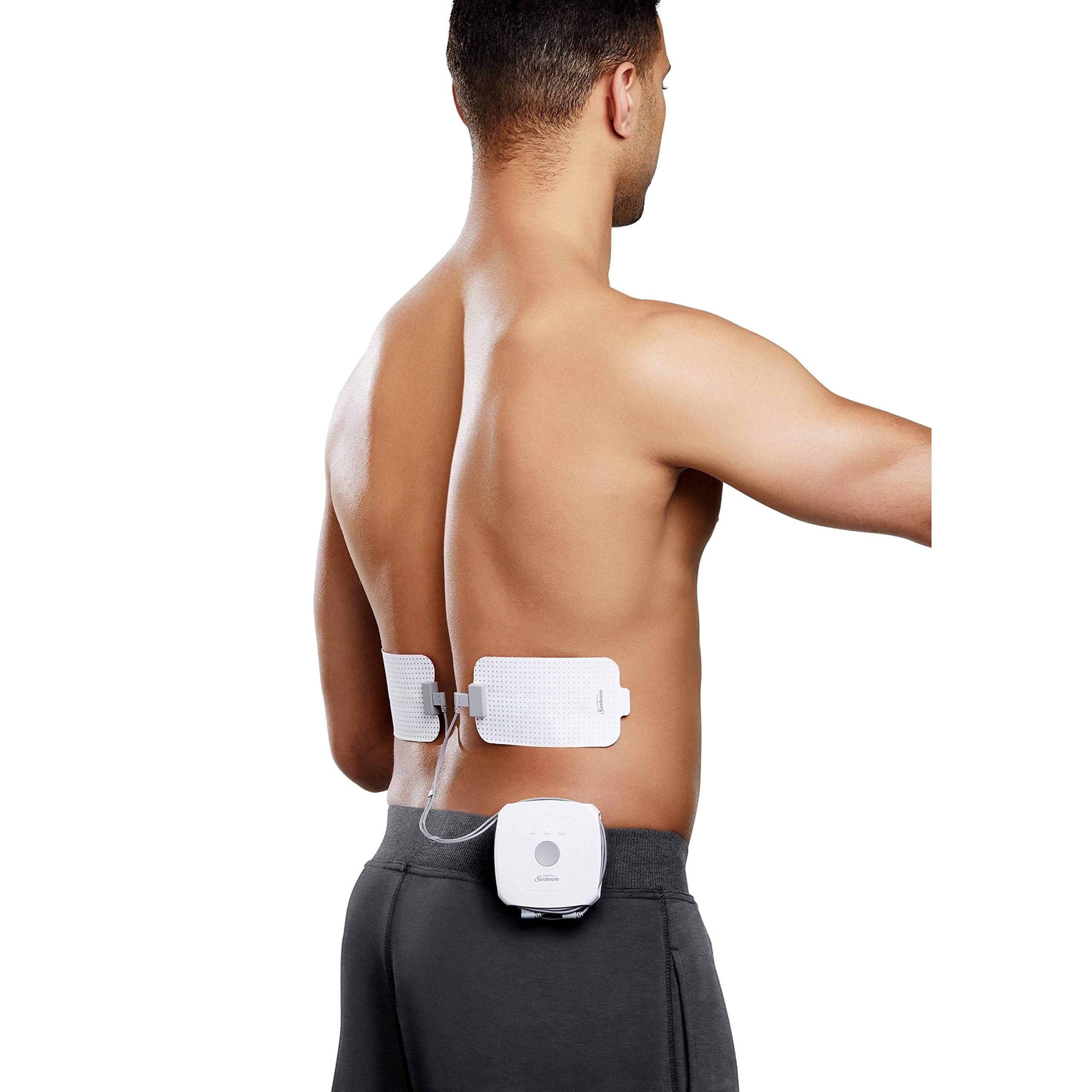 Sunbeam Goheat Portable Heated Patches for Pain Relief Refill Kit 2 Replacement Reusable Gel Patches