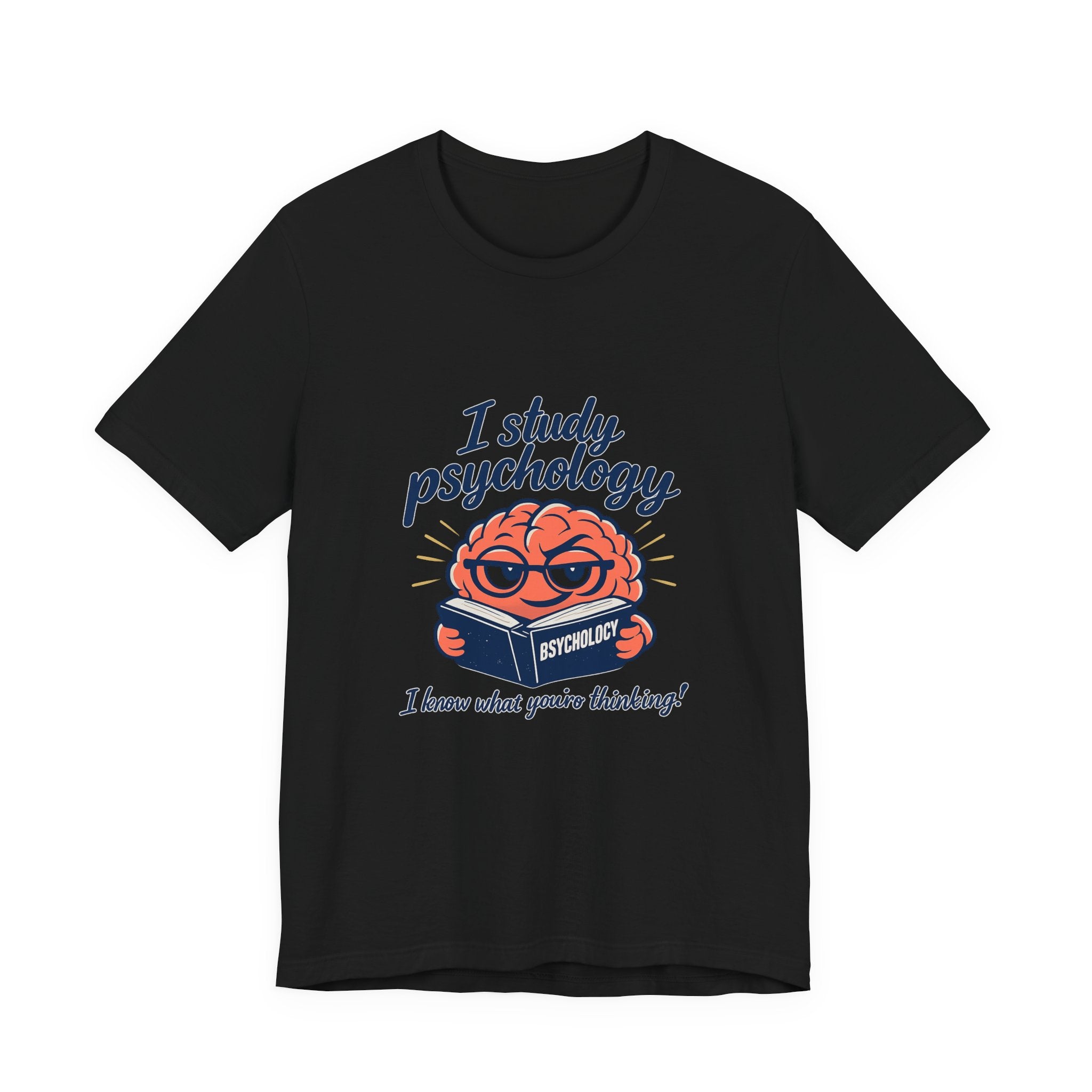 Psychology Brain Cartoon Tee | office humor