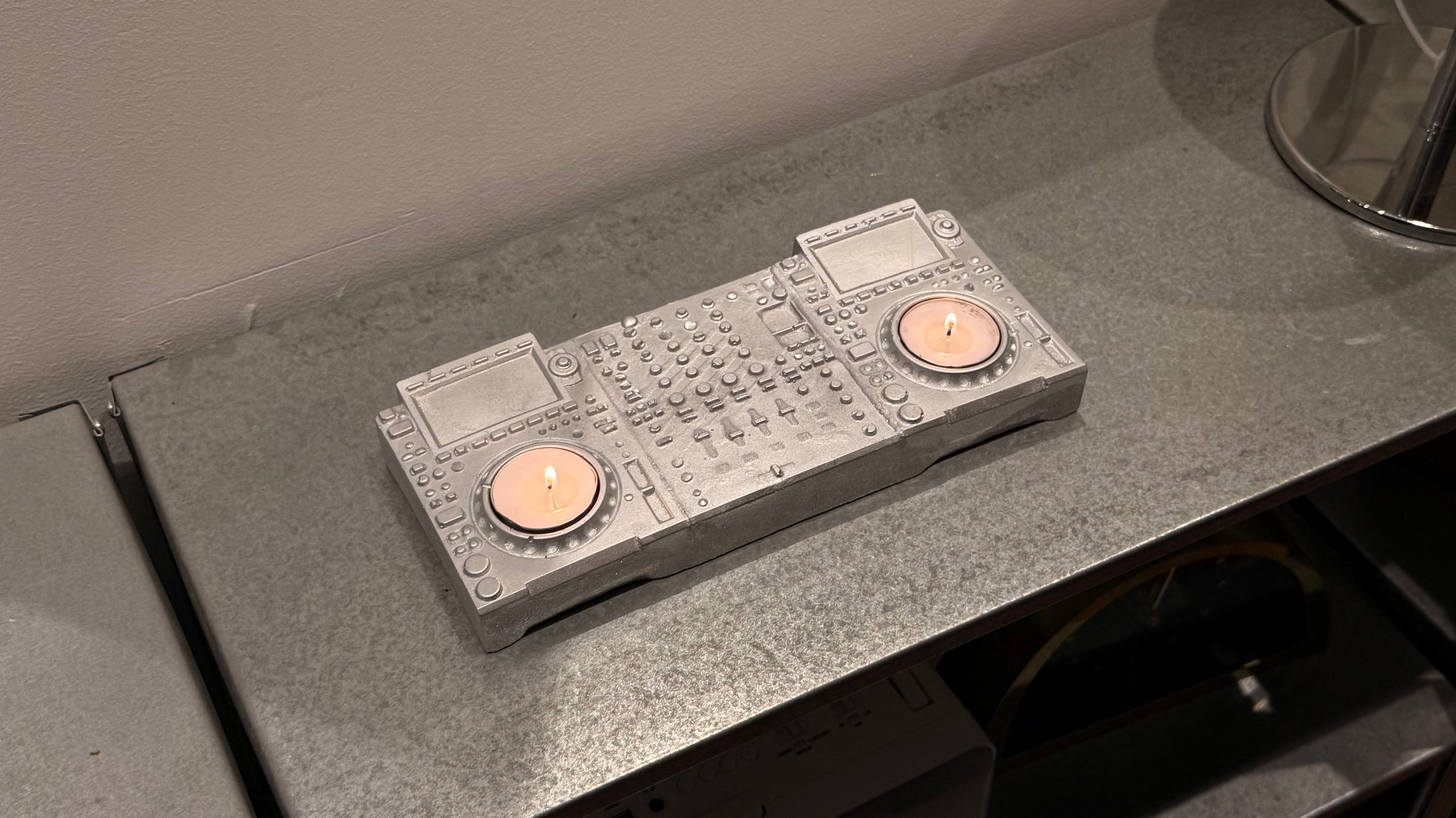 Cdj Candle Holder
