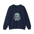 Mental Health Matters Sweatshirt | chrome text design, reflective typography