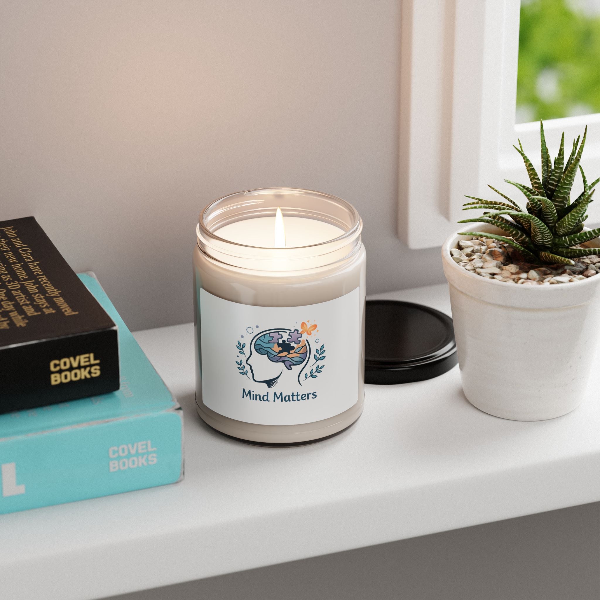 Mind Matters Candle | Confession Meme, Relatable Mood Overlay Soy Candle