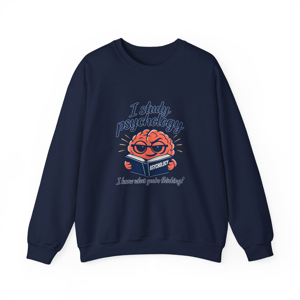 I Study Psychology Sweatshirt | office humor, work from home