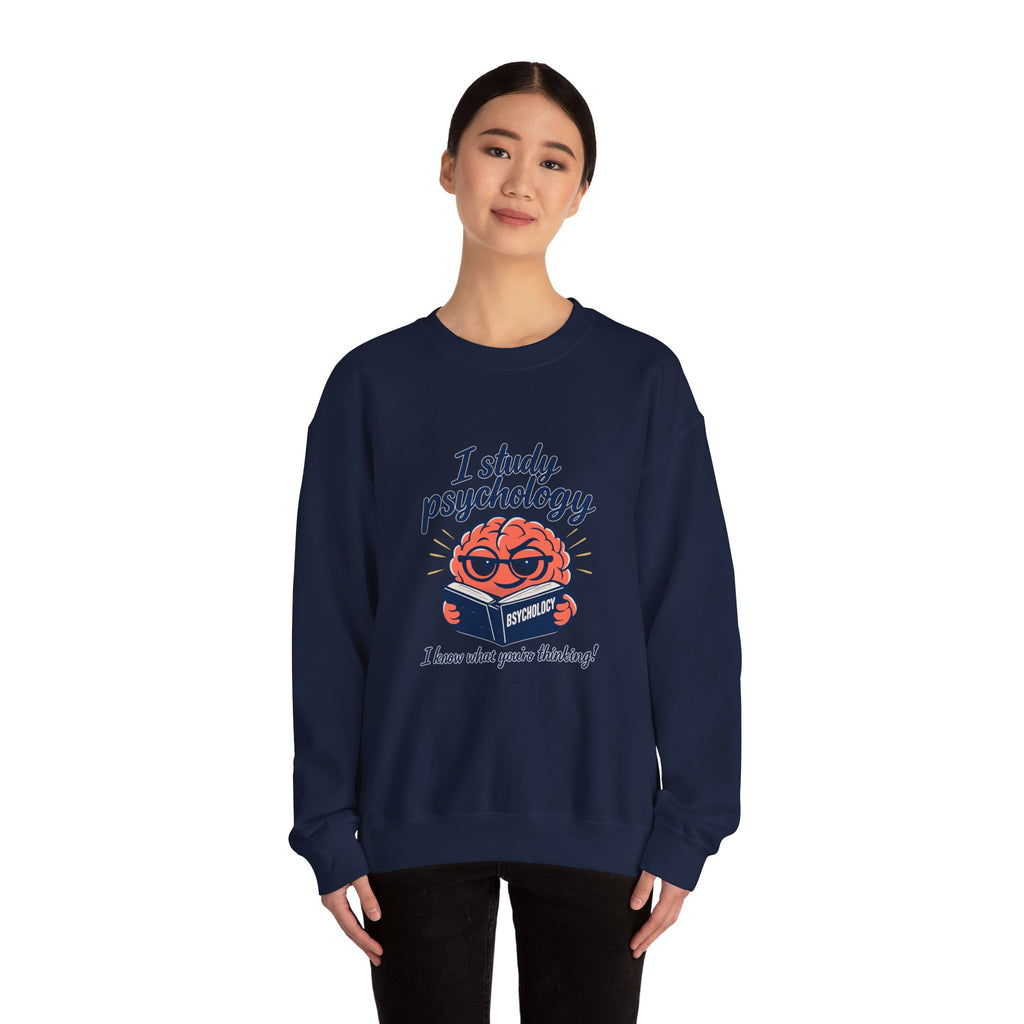 I Study Psychology Sweatshirt | office humor, work from home