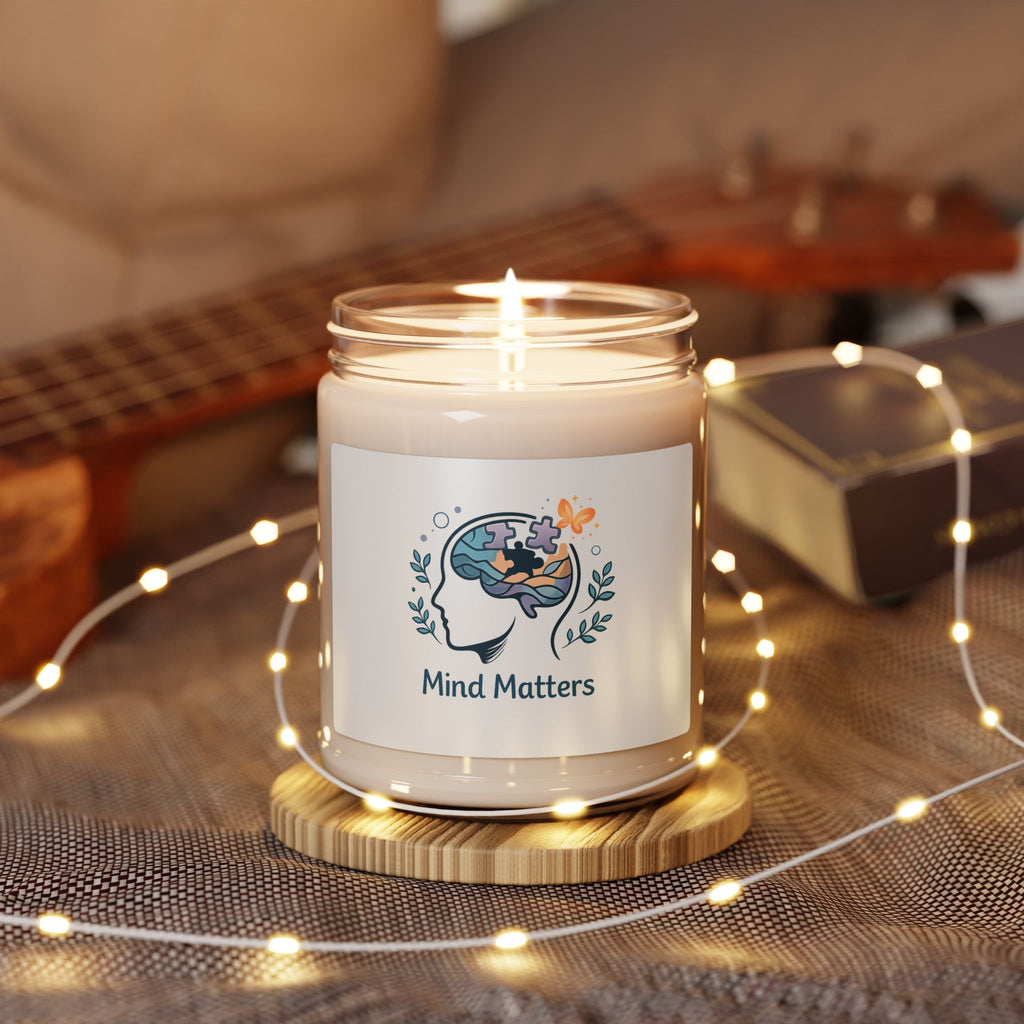 Mind Matters Candle | Confession Meme, Relatable Mood Overlay Soy Candle