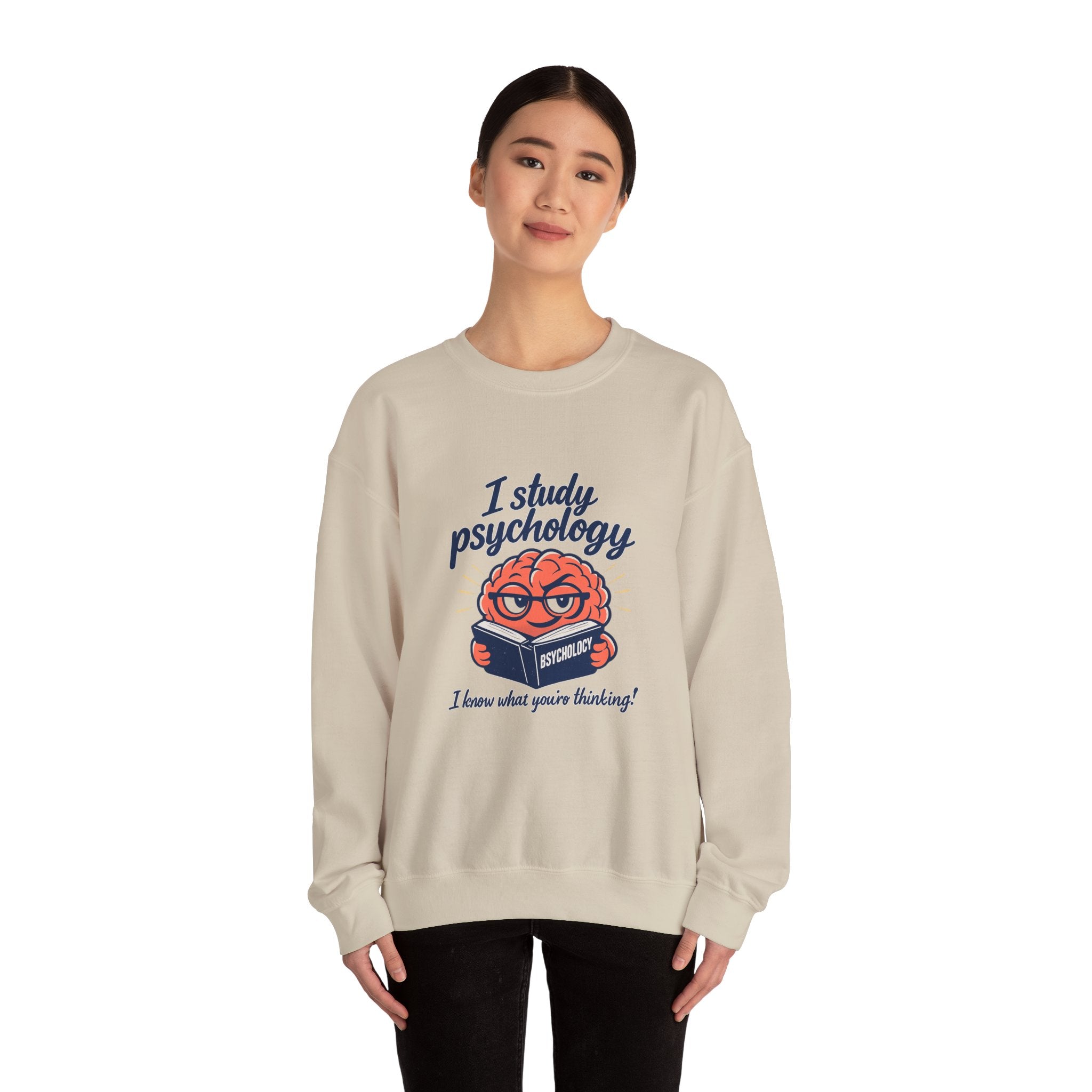 I Study Psychology Sweatshirt | office humor, work from home