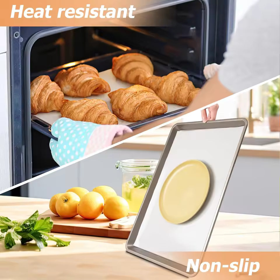 Silicone Baking Mat Roll, Large Reusable Heat Resistant Oven Liner