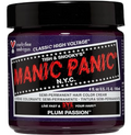 MANIC PANIC Classic Plum Passion Semi Permanent Hair Color - Warm Purple Hair Dye for Women & Men That Lasts 4-6 Weeks - Vegan, Ammonia & Cruelty-Free - Create & Mix Custom Shades (4oz)
