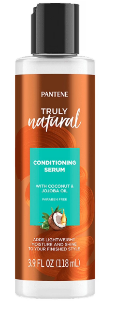 Pantene Pro-V Truly Natural Conditioning Serum, 3.9 Oz, 2 pack