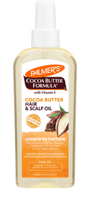 Palmer's Cocoa Butter Formula + Biotin Length Retention Hair & Scalp Oil, 5.1 fl. oz.