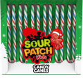 SOUR PATCH KIDS Holiday Candy Canes, 5.29 oz (12 Candy Canes)