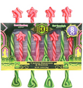 Wicked Candy Brooms and Wands Hot Chocolate Stirring Sticks, Sweet and Sour Flavored, 8 Count, 3.38 Ounces