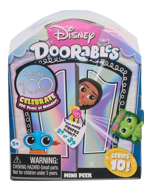 Disney Doorables NEW Multi Peek Series 10, Collectible Blind Bag Figures