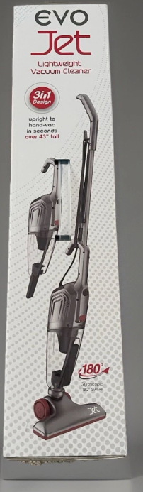 Evo Jet 3 In 1 Vacuum Upright or Handheld Vacuum, Red