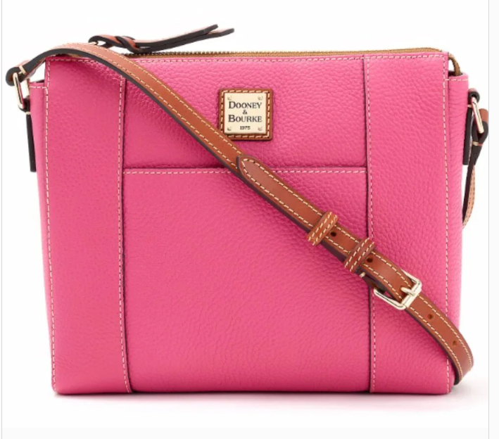 Dooney & Bourke Pebble Leather Lexington Pink ( new)