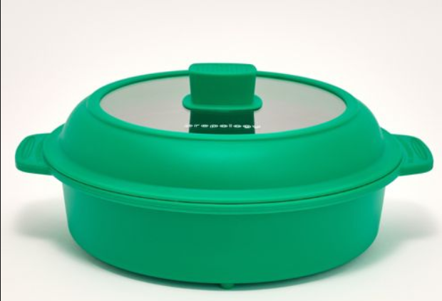 Prepology 9" Microwave Grill Pan w/ Silicone