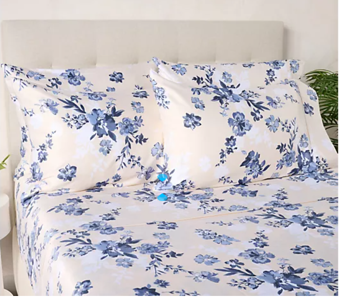 Bamboo Blend Sheet Set by Kim Gravel ( Twin)