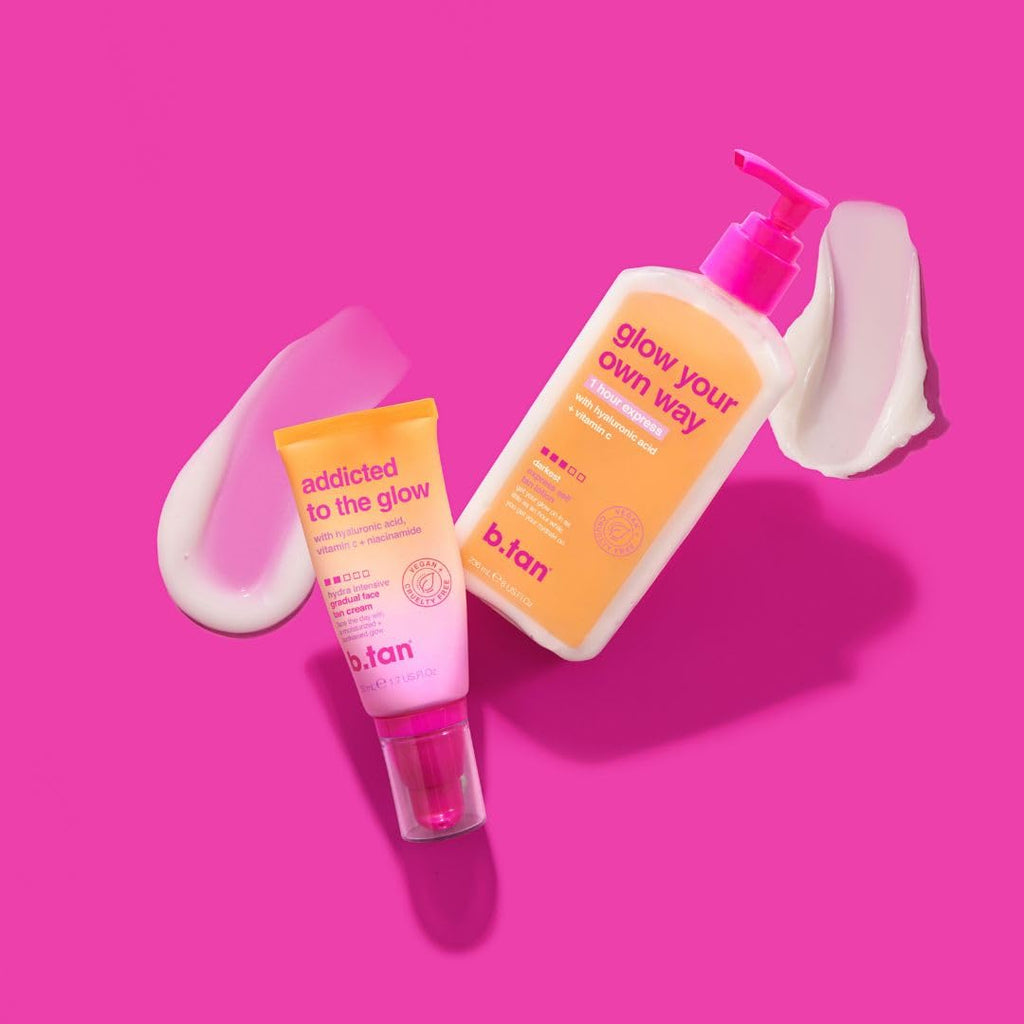 b.tan Deep Dry Spray Tanning Oils | Packed with Ultra Moisturizing Oils to Keep Skin Hydrated, Vegan & Cruelty Free, No Added Nasties