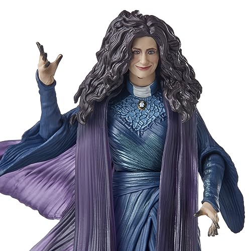 Marvel Legends Series Agatha Harkness, WandaVision Collectible 6-Inch Action Figures, Ages 4 and Up