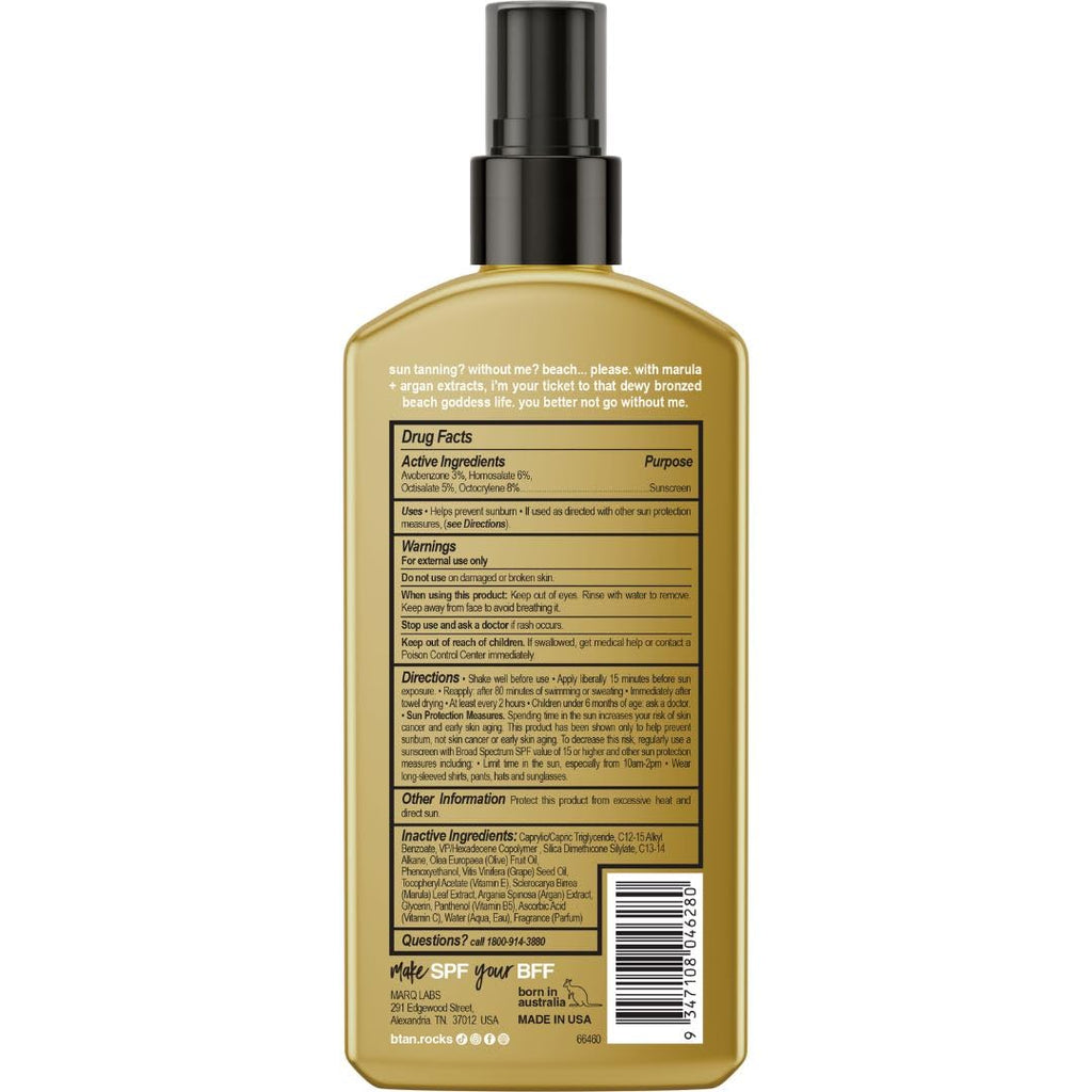 b.tan Deep Dry Spray Tanning Oils | Packed with Ultra Moisturizing Oils to Keep Skin Hydrated, Vegan & Cruelty Free, No Added Nasties