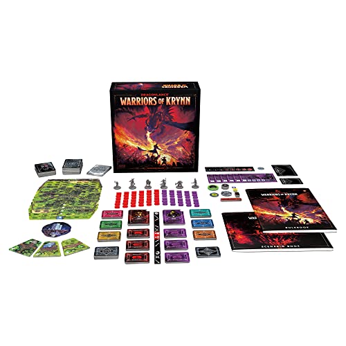 Dungeons & Dragons Dragonlance: Warriors of Krynn, Cooperative Board Game for 3-5 Players