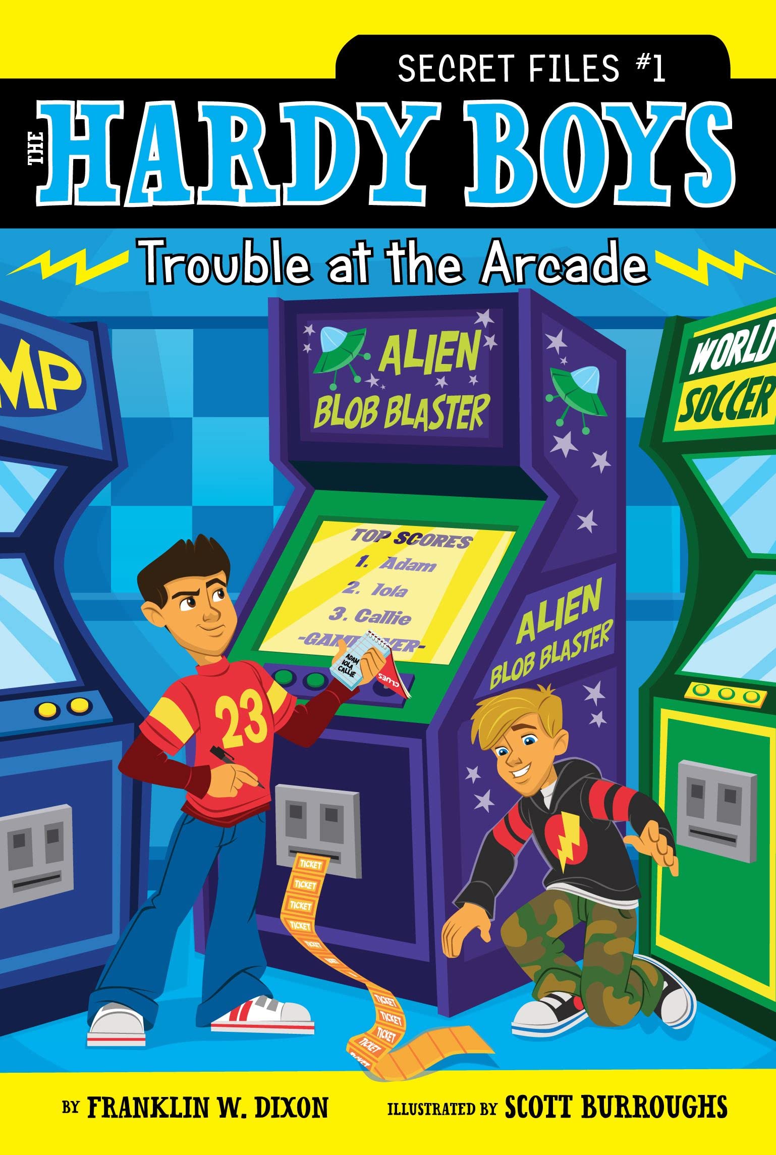 Trouble at the Arcade (Hardy Boys: The Secret Files)