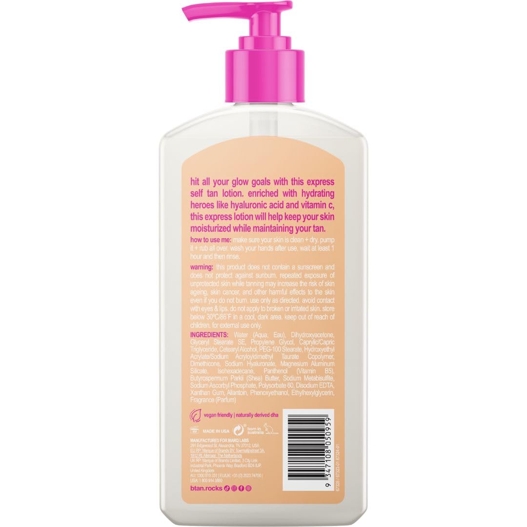 b.tan Deep Dry Spray Tanning Oils | Packed with Ultra Moisturizing Oils to Keep Skin Hydrated, Vegan & Cruelty Free, No Added Nasties