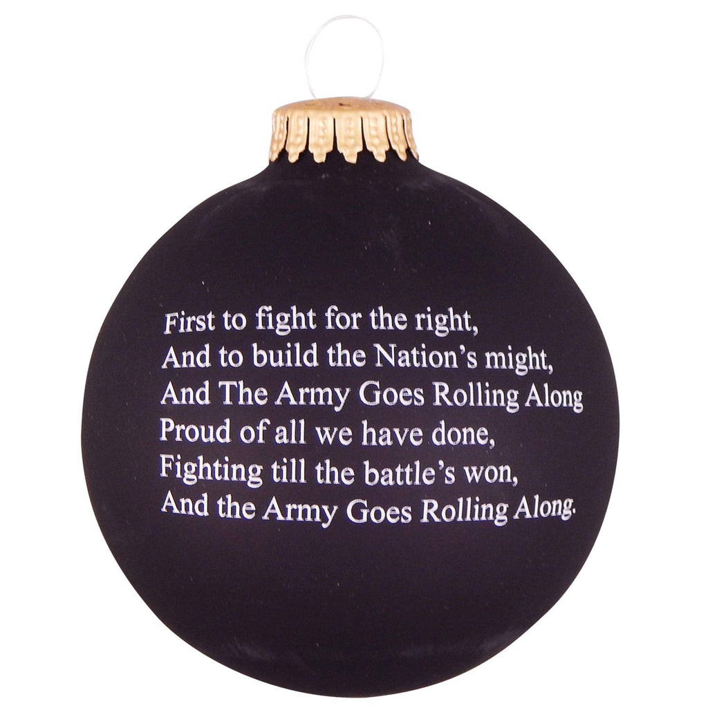 Christmas Tree Ornaments Made in The USA - 80mm / 3.25" Decorated Collectible Glass Balls from Christmas by Krebs - Handmade Hanging Holiday Decoration for Trees