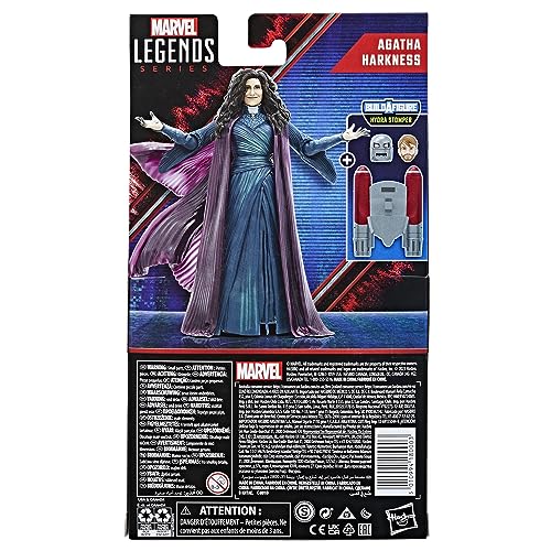 Marvel Legends Series Agatha Harkness, WandaVision Collectible 6-Inch Action Figures, Ages 4 and Up