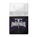 Sleep Squad Black The Undertaker 60" x 80" Raschel Plush Throw Blanket