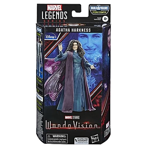 Marvel Legends Series Agatha Harkness, WandaVision Collectible 6-Inch Action Figures, Ages 4 and Up