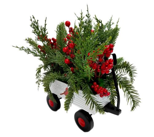 Temp-tations Christmas Metal Wagon