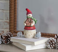 Heartwood Creek 7" Snowman with Log